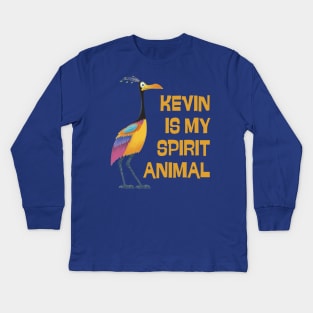 Kevin Is My Spirit Animal Kids Long Sleeve T-Shirt